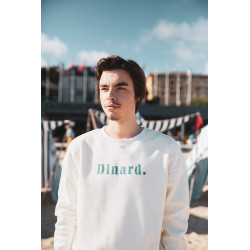 SWEAT MIXTE "Dinard." - crème