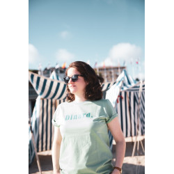 T-SHIRT MIXTE "Dinard." - vert