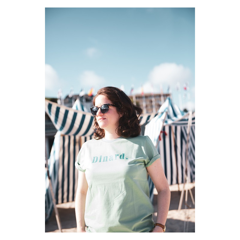 T-SHIRT MIXTE "Dinard." - crème